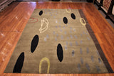 6x9 Hand Knotted Modern Tibetan Area Rug