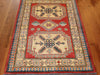 3x5 Hand Knotted Kazak Area Rug