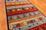 10' Hand Knotted Gabbeh Runner