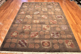 6x9 Hand Knotted Tibetan Area Rug