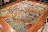 9x12 Hand Knotted Modern Area Rug