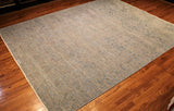 8x10 Hand Knotted Transitional Area Rug