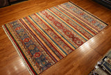 7x10 Hand Knotted Khorjin Area Rug