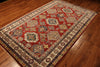 5x9 Hand Knotted Kazak Area Rug