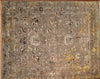 8x10 Hand Knotted Transitional Area Rug