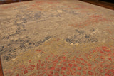 8x10 Hand Knotted Transitional Area Rug