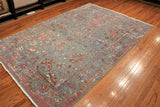 6x9 hand Knotted Transitional Area Rug