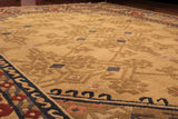 8x10 Hand Knotted Transitional Area Rug