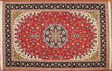 7x11 Hand Knotted Persian Tabriz Area Rug