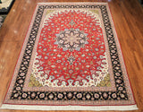 7x11 Hand Knotted Persian Tabriz Area Rug