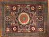 9x12 Hand Knotted Mamluk Area Rug