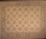 9x11 Hand Knotted Peshawar Area Rug