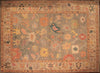 10x14 Hand Knotted Oushak Area Rug