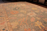 10x14 Hand Knotted Oushak Area Rug