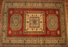 6x8 Hand Knotted Kazak Area Rug