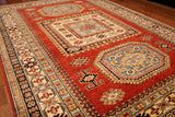 6x8 Hand Knotted Kazak Area Rug