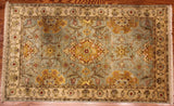 3x4 Hand Knotted Oushak Area Rug