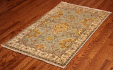 3x4 Hand Knotted Oushak Area Rug