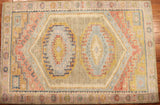 3x5 Hand Knotted Oushak Area Rug