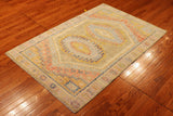 3x5 Hand Knotted Oushak Area Rug