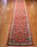 2x12 Hand Knotted Sarouk Runner