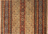 6x8 Hand Knotted Khorjin Area Rug