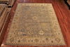 8x10 Hand Knotted Oushak Area Rug