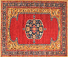 8x10 Hand Knotted Heriz Area Rug