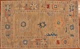 2x4 Hand Knotted Oushak Area Rug