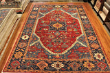 10x14 Hand Knotted Heriz Area Rug