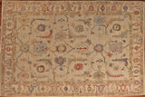 6x9 Hand Knotted Oushak Area Rug