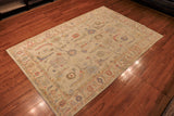 6x9 Hand Knotted Oushak Area Rug