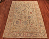 6x9 Hand Knotted Oushak Area Rug