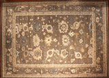 10x14 Hand Knotted Oushak Area Rug