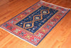 3x4 Hand Knotted Tribal Area Rug