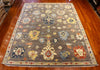 8x10 Hand Knotted Oushak Area Rug