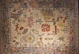 10x14 Hand Knotted Oushak Area Rug