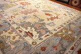 10x14 Hand Knotted Oushak Area Rug