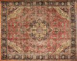 10x12 Hand Knotted Vintage Area Rug