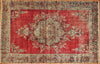 6x10 Hand Knotted Vintage Area Rug