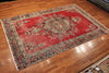 6x10 Hand Knotted Vintage Area Rug