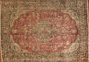 7x9 Hand Knotted Vintage Area Rug