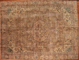 9x12 Hand Knotted Vintage Area Rug