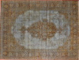 8x11 Hand Knotted Vintage Area Rug