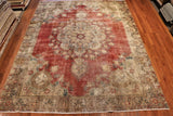 9x11 Hand Knotted Vintage Area Rug