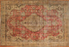 8x11 Hand Knotted Vintage Area Rug