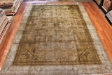 9x13 Hand Knotted Vintage Area Rug