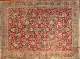 10x13 Hand Knotted Vintage Area Rug