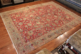 10x13 Hand Knotted Vintage Area Rug