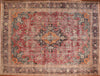 10x13 Hand Knotted Vintage Area Rug